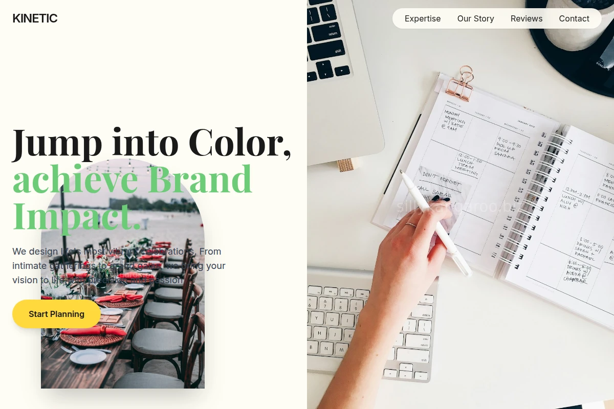 Kinetic Event Planning